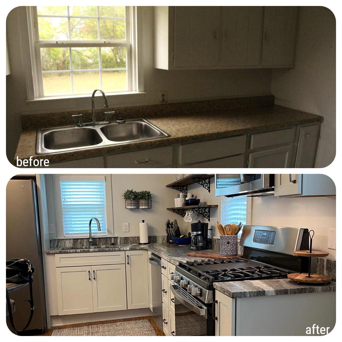 kitchen renovation, house flip